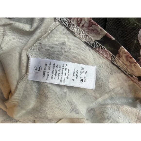 NWOT Drew House Painted Mascot T-Shirt, Floral Roses, Large - Picture 7 of 7